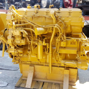 Caterpillar C-15 twin-turbo engine