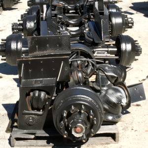 Left Axle for dump trucks (non-steer)